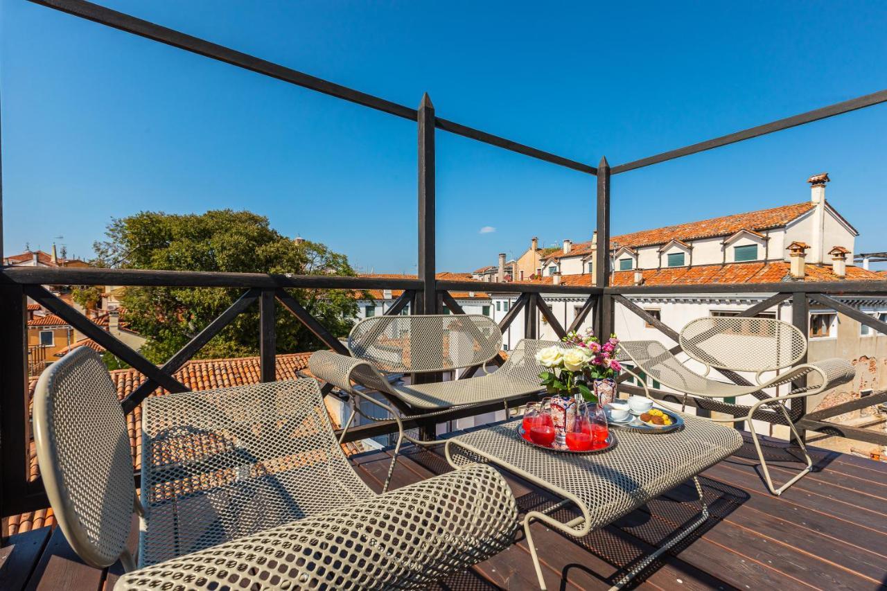 Ferienwohnung Ca' Della Luce Terrace Venedig Exterior foto